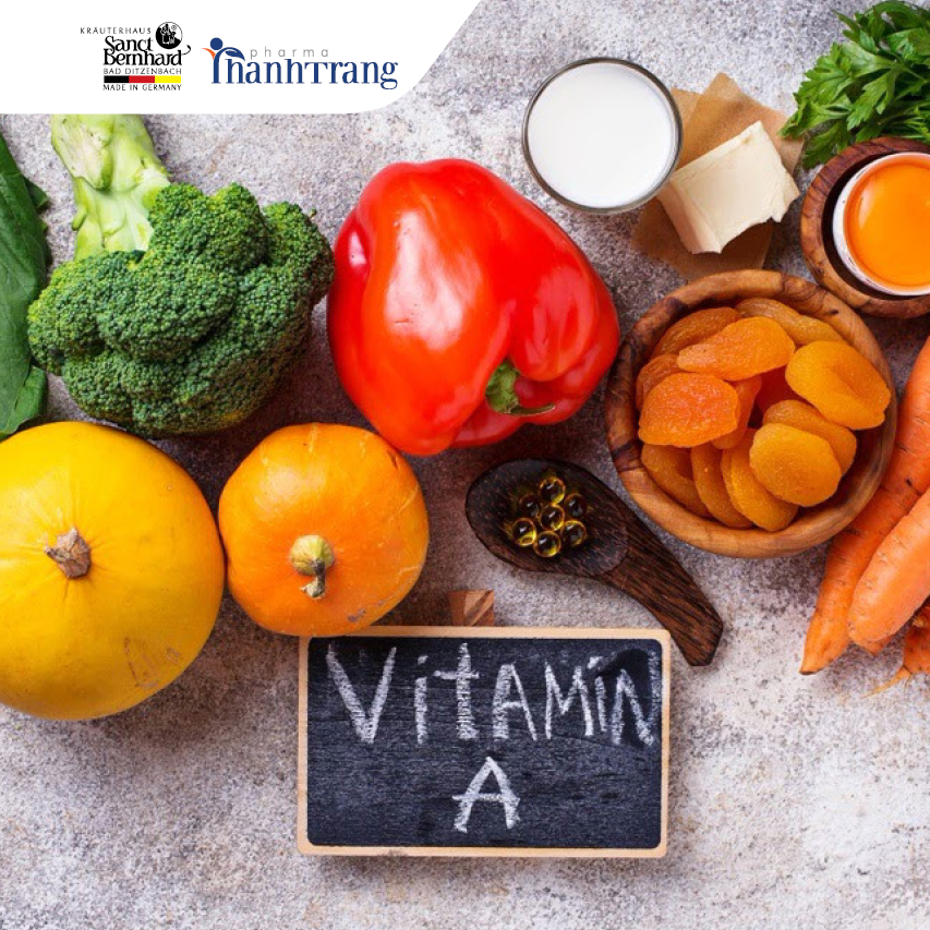 Thực phẩm giàu Vitamin A giúp bảo vệ và tăng cường sức đề kháng cho mắt